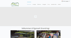 Desktop Screenshot of egsmarkstrand.dk